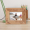 We Love Parents Personalized Wooden Frame-5" x 3 1/2" Brown Horizontal