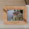 Of Blessed Memory Personalized Wooden Frame-7" x 5" Brown Horizontal