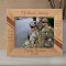 Of Blessed Memory Personalized Wooden Frame-10" x 8" Brown Horizontal