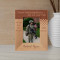 Their Remembrance Be As Lasting Personalized Wooden Frame 3 1/2" x 5" Brown (Vertical)