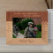 Their Remembrance Be As Lasting Personalized Wooden Frame-7" x 5" Brown Horizontal