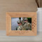 For The Love Of Country, They Accepted Death Personalized Wooden Frame-6" x 4" Brown Horizontal