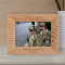 For The Love Of Country, They Accepted Death Personalized Wooden Frame-7" x 5" Brown Horizontal