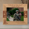 The Brave Never Die Personalized Wooden Frame-10" x 8" Brown Horizontal