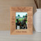 For The Love Of Country They Accepted Death Personalized Wooden Frame 3 1/2" x 5" Brown (Vertical)