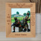 For The Love Of Country They Accepted Death Personalized Wooden Frame 8" x 10" Brown (Vertical)