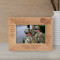 And They Who For Their Country Die Shall Fill An Honored Grave Personalized Wooden Frame-6" x 4" Brown Horizontal