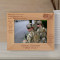And They Who For Their Country Die Shall Fill An Honored Grave Personalized Wooden Frame-7" x 5" Brown Horizontal