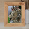 And They Who For Their Country Die Shall Fill An Honored Grave Personalized Wooden Frame 8" x 10" Brown (Vertical)