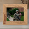 Their Remembrance Be As Lasting Personalized Wooden Frame-10" x 8" Brown Horizontal