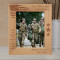 They Live In Each Patriot's Breast Personalized Wooden Frame 8" x 10" Brown (Vertical)