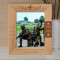 There Is Nothing Nobler Than Risking Personalized Wooden Frame 8" x 10" Brown (Vertical)