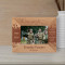 The Brave Never Die Personalized Wooden Frame-5" x 3 1/2" Brown Horizontal