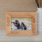 Fallen Heroes Are A Symbol Of What Makes Our Nation Great Personalized Wooden Frame-6" x 4" Brown Horizontal