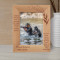 Fallen Heroes Are A Symbol Of What Makes Our Nation Great Personalized Wooden Frame 5" x 7" Brown (Vertical)