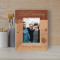 Best Coworker Personalized Wooden Frame 3 1/2" x 5" Brown (Vertical)