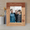Best Coworker Personalized Wooden Frame 5" x 7" Brown (Vertical)