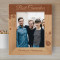 Best Coworker Personalized Wooden Frame 8" x 10" Brown (Vertical)