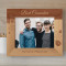 Best Coworker Personalized Wooden Frame-10" x 8" Brown Horizontal
