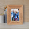 Best Coworker Personalized Wooden Frame 3 1/2" x 5" Brown (Vertical)