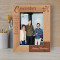 Coworker It's Like A Dream Job When You Work With Your Friends Personalized Wooden Frame 5" x 7" Brown (Vertical)