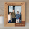 Coworker It's Like A Dream Job When You Work With Your Friends Personalized Wooden Frame 8" x 10" Brown (Vertical)