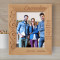 Coworker I Never Face Monday Morning Blues Because Of Fun Colleagues Like You Personalized Wooden Frame 8" x 10" Brown (Vertical)