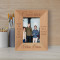 Best Coworker Personalized Wooden Frame 3 1/2" x 5" Brown (Vertical)