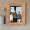 Best Coworker Personalized Wooden Frame 5" x 7" Brown (Vertical)