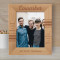 Coworker Personalized Wooden Frame 8" x 10" Brown (Vertical)