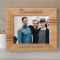 Coworker Personalized Wooden Frame-10" x 8" Brown Horizontal