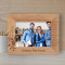 Coworker Motivation Comes From Working On Things We Care About Personalized Wooden Frame-7" x 5" Brown Horizontal