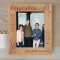 Coworker When You Like The People You Work With Personalized Wooden Frame 8" x 10" Brown (Vertical)
