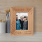 Coworker Personalized Wooden Frame 3 1/2" x 5" Brown (Vertical)