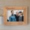 Coworker Personalized Wooden Frame-7" x 5" Brown Horizontal
