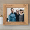 Coworker Personalized Wooden Frame-10" x 8" Brown Horizontal