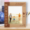 My Nephew You Are Awesome And Loved Personalized Wooden Frame 8" x 10" Brown (Vertical)