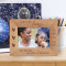 There's This Boy He Calls Me Auntie Personalized Wooden Frame-6" x 4" Brown Horizontal