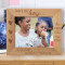 There's This Boy He Calls Me Auntie Personalized Wooden Frame-10" x 8" Brown Horizontal