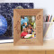 You Are Less Like A Nephew And Mare Like A Son Personalized Wooden Frame 3 1/2" x 5" Brown (Vertical)