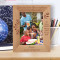 You Are Less Like A Nephew And Mare Like A Son Personalized Wooden Frame 5" x 7" Brown (Vertical)