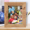 You Are Less Like A Nephew And Mare Like A Son Personalized Wooden Frame 8" x 10" Brown (Vertical)