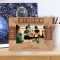  My Nephew Here Together Or Miles Apart Personalized Wooden Frame-6" x 4" Brown Horizontal