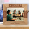  My Nephew Here Together Or Miles Apart Personalized Wooden Frame-10" x 8" Brown Horizontal