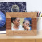My Nephew You Are A Connection To Life Personalized Wooden Frame-6" x 4" Brown Horizontal
