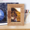 Sometimes The Smallest Things Take Up The Most Room In Your Heart Personalized Wooden Frame 4" x 6" Brown (Vertical)