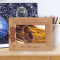 Sometimes The Smallest Things Take Up The Most Room In Your Heart Personalized Wooden Frame-6" x 4" Brown Horizontal