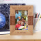 You Are My Nephew Personalized Wooden Frame 4" x 6" Brown (Vertical)