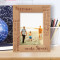 Share Laugh Personalized Wooden Frame 5" x 7" Brown (Vertical)