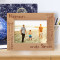 Share Laugh Personalized Wooden Frame-7" x 5" Brown Horizontal